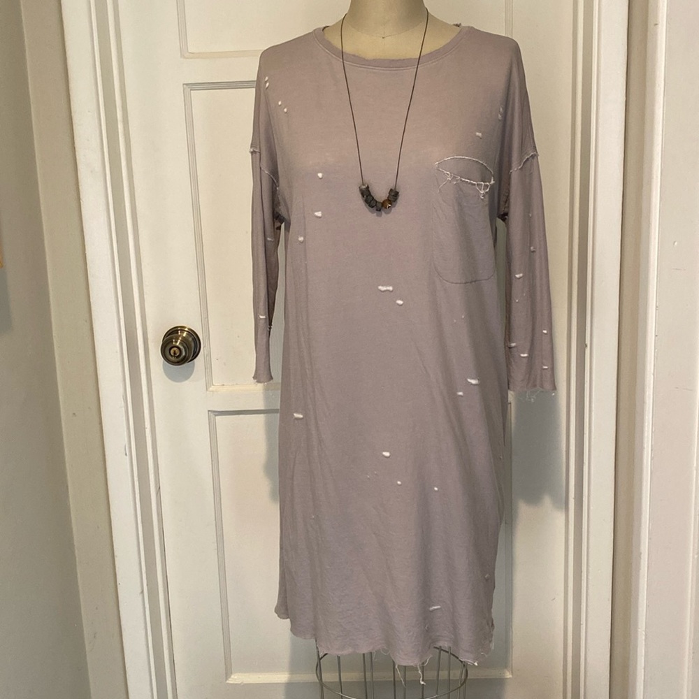 Anthony Thomas Melillo (ATM) Distressed Dress